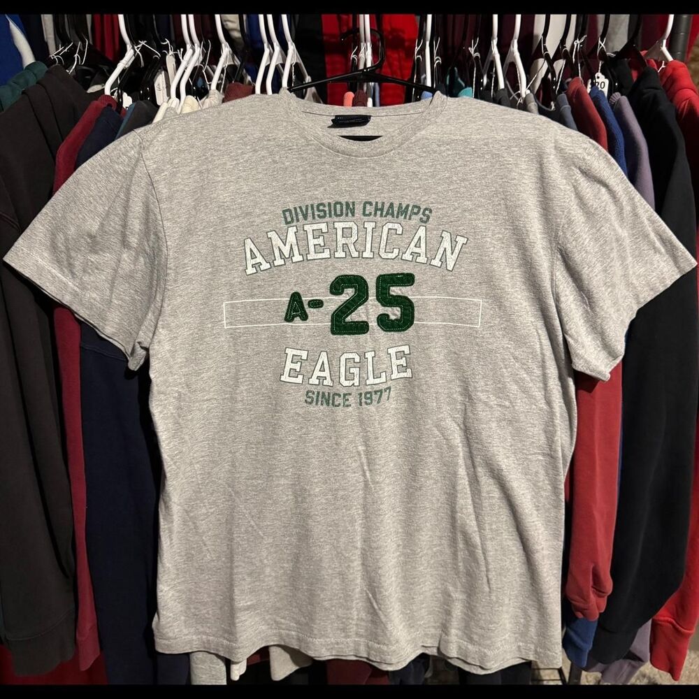 American-eagle-outfitters Men's Grey T-shirt